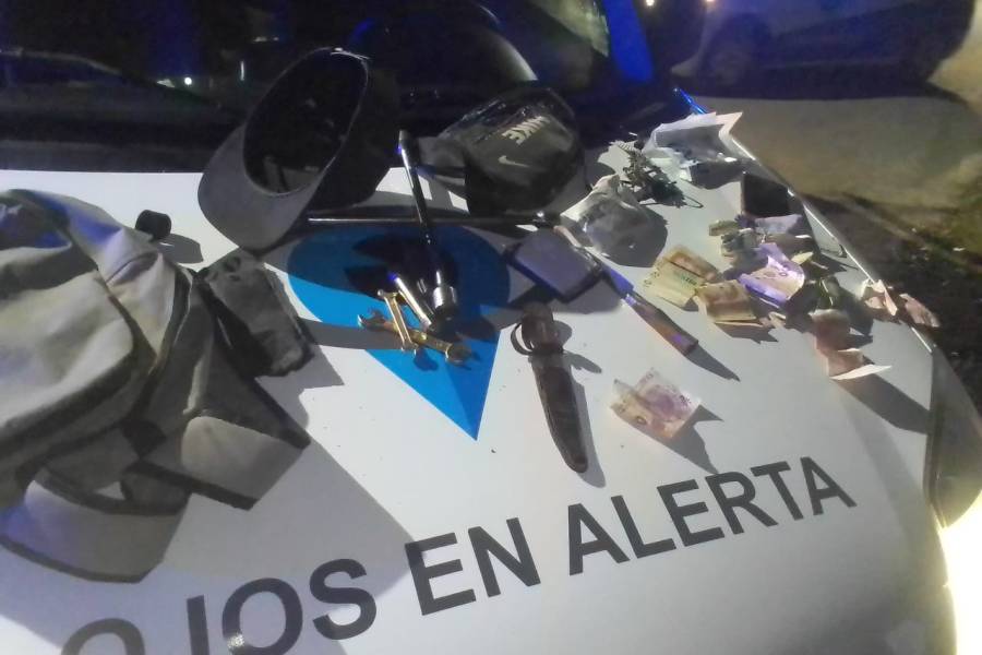 "Ojos en Alerta": robaron una moto en La Falda y los atraparon